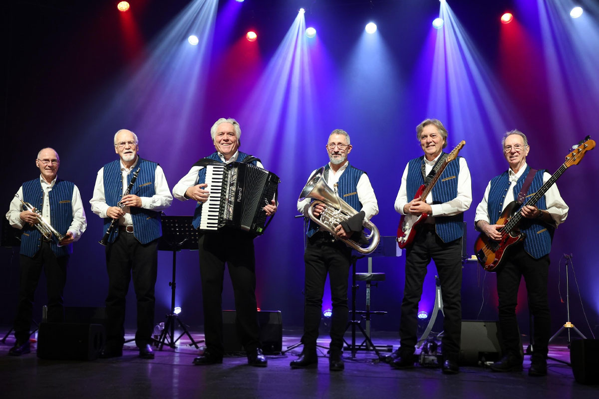Photo du groupe Hans Krainer Band, l’Oberkrainer quintet Alsacien